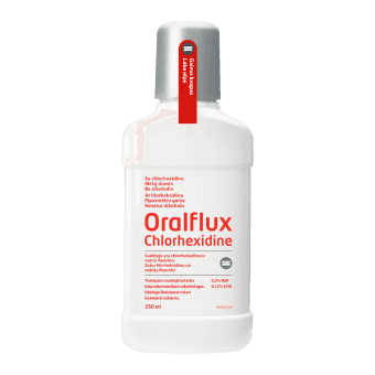 ORALFLUX mutes skalojamais līdzeklis CHLORHEXIDINE, 250 ml