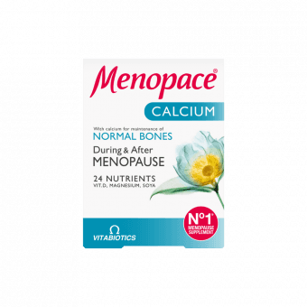 VITABIOTICS Menopace CALCIUM, 60 tabletes