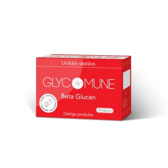 GLYCOMUNE BETA GLUCAN kapsulas, 30 gab.