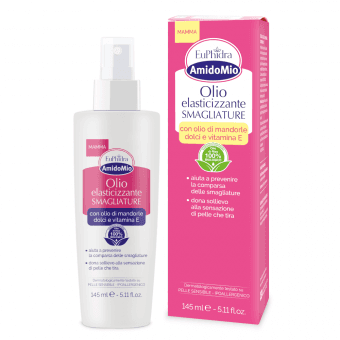 AMIDOMIO eļļa ādas elastībai un striju veidošanās novēršanai, 500 ml