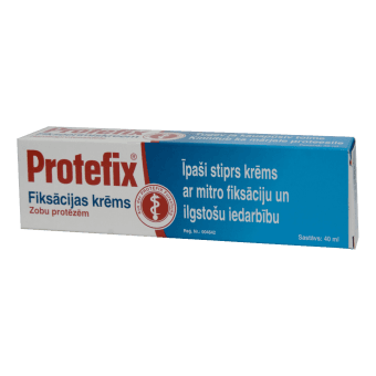 PROTEFIX fiksācijas krēms zobu protēzēm, 40 ml