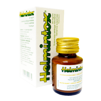 HELMINTOX 125 mg/2,5 ml suspensija, 15 ml