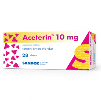 ACETERIN 10mg apvalkotās tabletes, N28