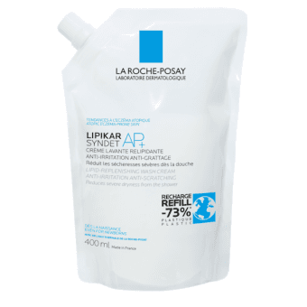 LA ROCHE-POSAY очищающий крем-гель для сухой, атопической кожи LIPIKAR SYNDET AP+, 400 мл