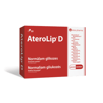 ATEROLIP D kapsulas, 30 gab.