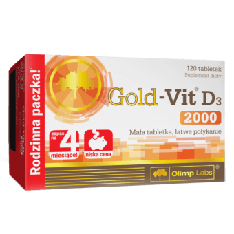 OLIMP LABS Gold-Vit D3 2000, таблетки, 120 шт.