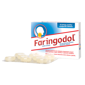FARINGODOL 150 mg sūkājamās tabletes, N16