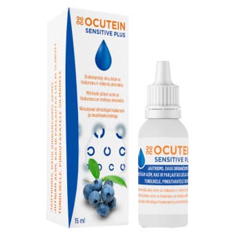 OCUTEIN SENSITIVE PLUS acu pilieni, 15 ml
