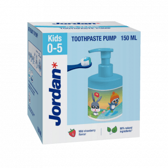 JORDAN zobu pasta, 0-5 gadi, 150 ml