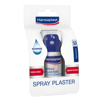 HANSAPLAST izsmidzināms caurspīdīgs plāksteris nelielu brūču aizsardzībai, 32.5 ml