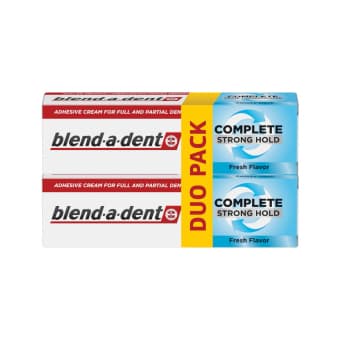 BLEND-A-DENT fiksējošs krēms zobu protēzēm ORIGINAL COMPLETE DUO, 2 gab., 47 g
