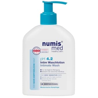 NUMIS MED ziepes nesaturošs intīmās higiēnas mazgāšanās losjons, pH 4.2, 200 ml