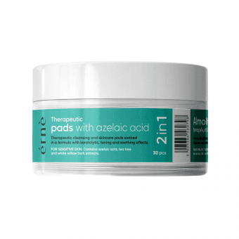 ERNE attīrošie spilventiņi THERAPEUTIC 2 IN 1 AZELAIC ACID, 30 gab.