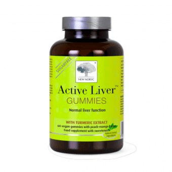 NEW NORDIC Active Liver GUMMIES, 60 košļājamās pastilas
