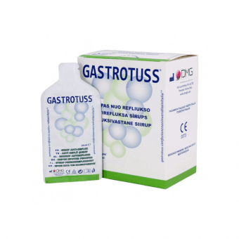 GASTROTUSS sīrups paciņās 20 ml, 20 gab.