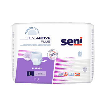 SENI ACTIVE biksītes PLUS, L, 10 gab.