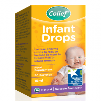 COLIEF laktāzes pilieni INFANT DROPS, 15 ml