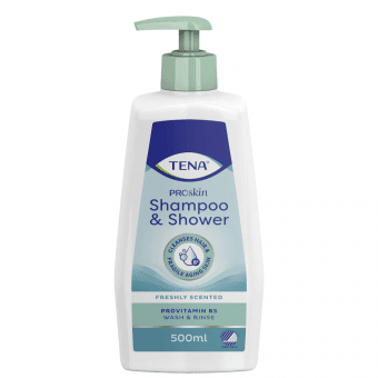 TENA šampūns-dušas želeja, 500 ml