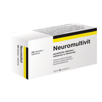 NEUROMULTIVIT таблетки в оболочке, N100