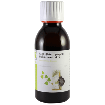 GREENICE bērzu piepes ekstrakts CHAGA SOLUTION, 150 ml
