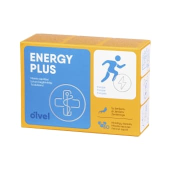 OLVEL uztura bagātinātājs ENERGY PLUS, 30 mīkstās kapsulas