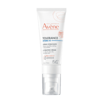 AVENE mitrinošs krēms ādai TOLERANCE HYDRA-10, 40 ml