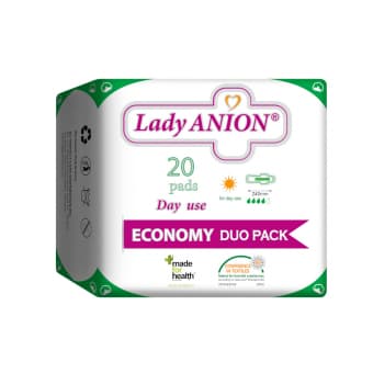 LADY ANION higiēniskās paketes Duo Pack, 240mm, 20 gab.