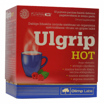 OLIMP LABS ULGRIP HOT pulveris, 10 paciņas