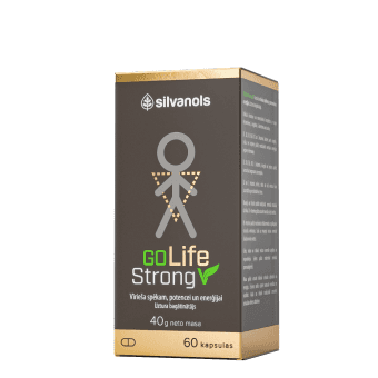 SILVANOLS GoLife Strong V, 60 kapsulas