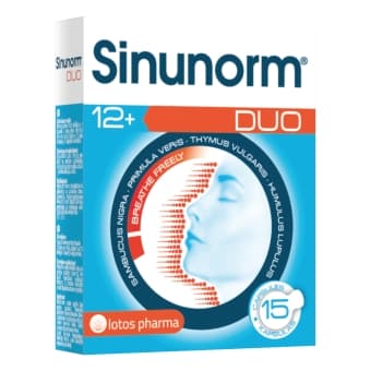 SINUNORM DUO kapsulas, 15 gab.