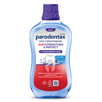 PARODONTAX mutes skalojamais līdzeklis GUM STRENGTHEN&PROTECT, 500 ml