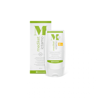 BENEMEDO šampūns sakairinātai galvas ādai MEDIKET ICTAMO, 80 ml