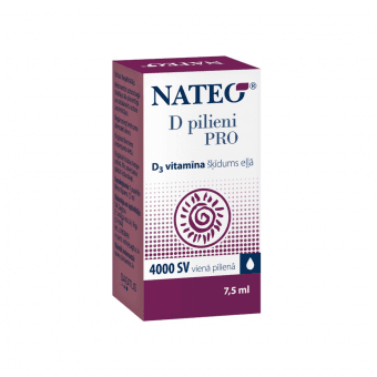 NATEO D pilieni PRO eļļas šķīdums, 7.5 ml
