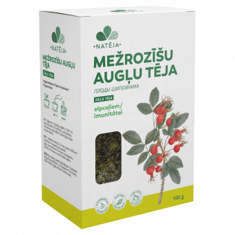 NATĒJA rožu augļu tēja, 100 g