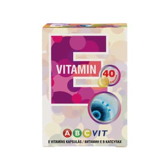 ABC VIT vitamīns E, 40 kapsulas