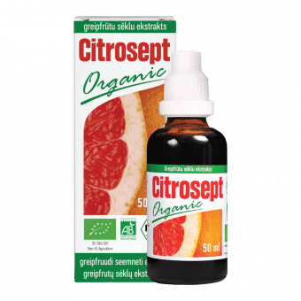 CITROSEPT ORGANIC šķidrums, 50 ml