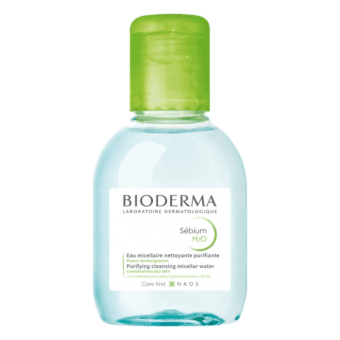 BIODERMA очищающая мицеллярная вода для жирной или комбинированной кожи SEBIUM H2O, 100 мл