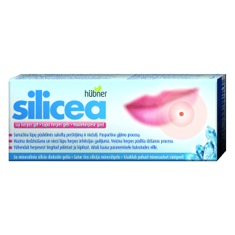 SILICEA lūpu herpes gels, 5 g