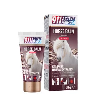 911 ACTIVE FORMULA sildošs gels HORSE BALM, 70 g