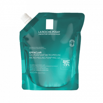 LA ROCHE POSAY attīroša mikropīlinga želeja sejai un ķermenim EFFACLAR, 400 ml