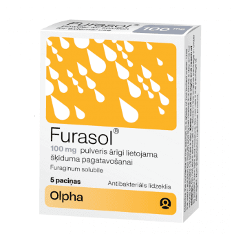 FURASOL 100 mg pulveris, N5