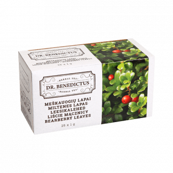 DR. BENEDICTUS MILTENES LAPAS tēja, 25 paciņas