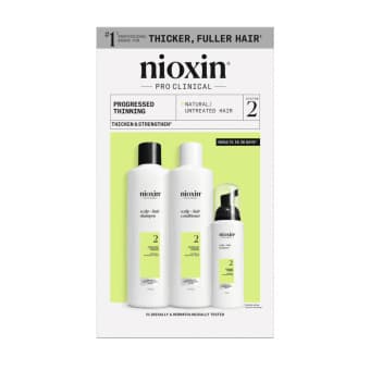 NIOXIN komplekts dabiskiem matiem SYSTEM 2, 150 ml+ 150 ml+, 40 ml