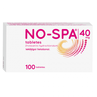 NO-SPA 40 mg tabletes, N100