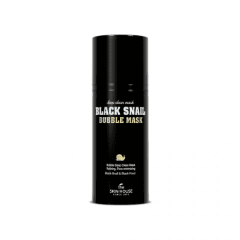 THE SKIN HOUSE sejas maska BLACK SNAIL BUBBLE MASK, 100 ml