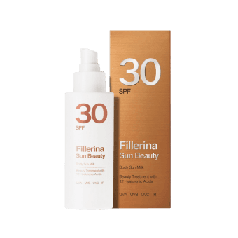 FILLERINA ķermeņa sauļošanās pieniņš SPF30+, 150 ml