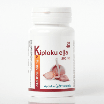 ĶIPLOKU EĻĻA 500 mg, kapsulas, 60 gab.