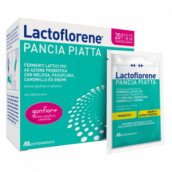 LACTOFLORENE Pancia Piatta, 20 paciņas