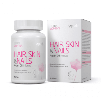 VPLAB HAIR SKIN & NAILS ULTRA WOMEN'S, 90 mīkstās kapsulas