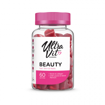 ULTRAVIT GUMMIES BEAUTY, 60 pastilas